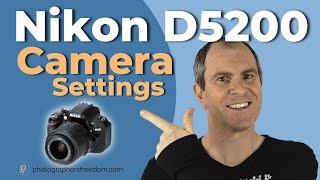 Nikon D5200 Camera Settings  Nikon D5200 Photography Tips and Tricks [upl. by Monafo]