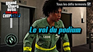 Le vol du podium Tous les défis complétés GTA Online [upl. by Zenobia]