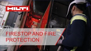 Hilti firestop and fire protection introduction [upl. by Nnaacissej]