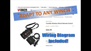 Adapting Traveler Wireless Winch Remote to a Winch it Wasnt Designed For [upl. by Weksler]