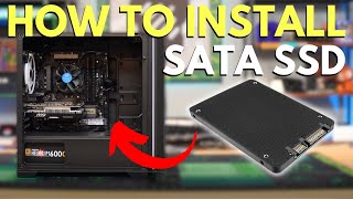 How to Add a SATA SSD  Full Tutorial [upl. by Hasty406]