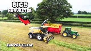 McClean Contracts at 2nd Cut SILAGE 2024 TIDY OUTFIT [upl. by Yle27]