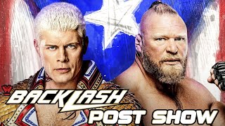 Wrestleview Live 114 WWE Backlash 2023 LIVE Review and Discussion [upl. by Caryl432]