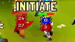 Runescape 2007 Pking  First Day as an Initiate Pure  So Wreck3d [upl. by Etteroma]