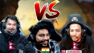 4k Gaming Nepal vs suku vs Nesamani yt 😱 last zone intense fight [upl. by Hayalat]