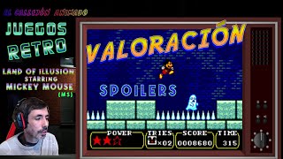 LAND OF ILLUSION MICKEY MS VALORACIÓN JUEGO ¡SPOILERS VIDEO 9 [upl. by Zaob]