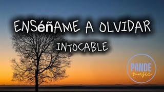 Intocable  Enséñame a Olvidar letralyrics [upl. by Rosanna]