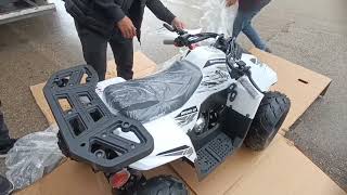 Bimden 110 CC ATV ile Rampa testi  Skyjet Brovers 110 cc ATV Yetişkin performansı En güzel ATV [upl. by Arraic]