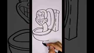 😨Cómo DIBUJAR y COLOREAR a SKIBIDI TOILET  mundoart [upl. by Notlek]