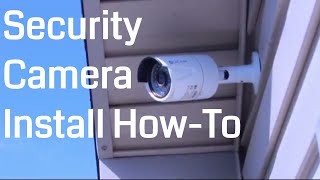 QCAMAMCREST IP3M952E IP66 POE Security Camera  Unboxing amp How to Install [upl. by Meenen981]