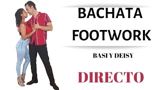 BACHATA FOOTWORK BASI Y DEISY [upl. by Clarise]