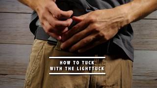 How to Tuck a LightTuck  Vedder Holsters  Previous Version [upl. by Dekeles]