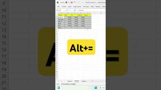 Get a total Alt with excel [upl. by Jemie]