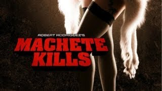 Lady Gaga Jessica Alba Michelle Rodriguez MACHETE KILLS [upl. by Ainnos]