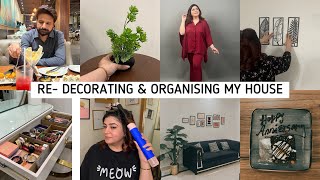 Life Updates ReDecorating amp Organising On A Budget  GlossipsVlogs [upl. by Neural]