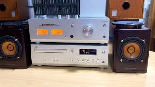 Luxman SQN150  D150  Jvc HR5 [upl. by Ellegna811]