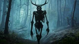 Wendigo Legende Mythos in der Mythologie der nordamerikanischen Ureinwohner KI Generiertes Video [upl. by Elehcir]