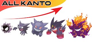 How To Evolve All Gen 1 Kanto Pokémon amp Mega Evolutions  Max S Animation [upl. by Deys]