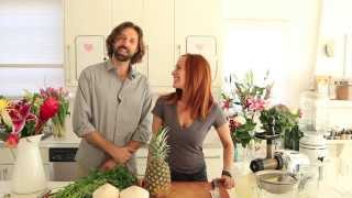 Dan McDonald the liferegenerator and Dara get juicy  detoxify and love  dara dubinet [upl. by Charis]