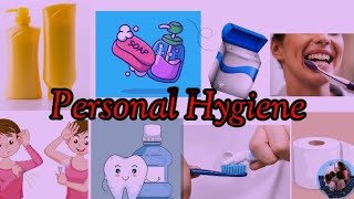 ESL Personal hygiene Personal care eslstudents eslteacher [upl. by Lirbaj]