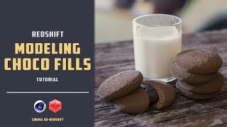 Choco Fills Modelling and Rendering with Redshift CINEMA 4D [upl. by Boynton]