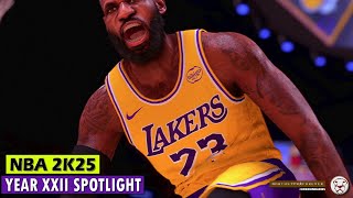 NBA 2K25 Spotlight LeBRON JAMES  YEAR 22  CINEMATIC ULTRAWIDE [upl. by Othilia]