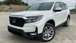 2025 Honda Passport EXL  Platinum White Pearl  Brown Interior  Walkaround [upl. by Stockmon990]