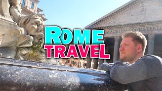 Rome on a Budget Travel Vlog Cheap Things To Do in Rome Italy [upl. by Renaxela]