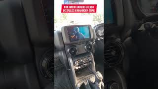 NAKAMICHI ANDROID HEADUNIT INSTALLED IN MAHINDRA THAR  CARPLUS CAR ACCESSORIES [upl. by Gilud]