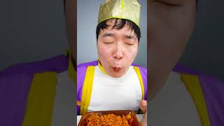 Cheese Tteokbokki cheese burger fried chicken fried food🍔 Mukbang Asmr shrots [upl. by Danae732]