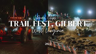 Trail Fest Drone Clip Mash Up in Gilbert West Virginia [upl. by Atnauq]