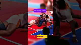 Respect players and take Respect 🙏 sports kabaddi prokabaddi shorts [upl. by Cosma]