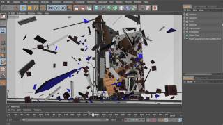 Cinema 4D  Destruction Concepts Training by cmiVFX [upl. by Okimik41]