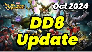 DD8 CHANNEL UPDATE SAVE MONTHS amp DO NOT MAKE THESE MISTAKES ODIN  OCT 2024  MARVEL Strike Force [upl. by Dde]