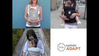 Ergobaby Adapt Babytrage  3PositionenBabytrage [upl. by Ebeohp]