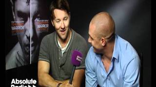 Tom Hardy and Joel Edgerton Warrior interview [upl. by Beedon496]