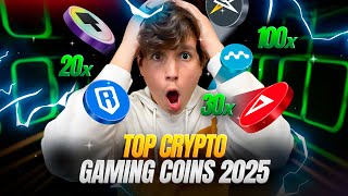 TOP CRYPTO GAMING COINS FOR 2025 [upl. by Aihsein912]