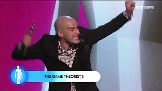 The Game Theorists Wins the Award for Gaming  Streamy Awards 2019 [upl. by Nerad]