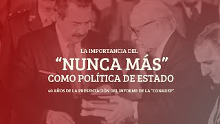 40 años de la entrega del informe de la CONADEP [upl. by Monia]