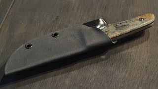 How to Make a Kydex Knife Sheath [upl. by Nalhsa]