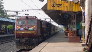 TKD WDP4D 40251 Rani Durgavati With 00240  Maharaja Express [upl. by Lubet]