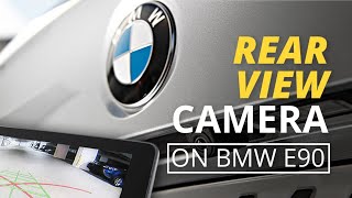 Rear View Camera MMI Install On BMW E90 [upl. by Annairba]