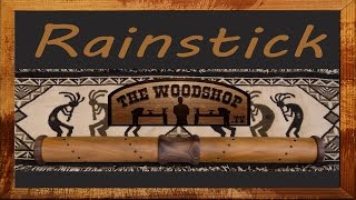 Woodturning DIY Rainstick [upl. by Kellen853]