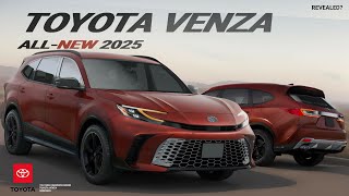 ALL NEW 2025 TOYOTA VENZA HYBRID REVEALED REDESIGN  Digimods DESIGN [upl. by Ardine]