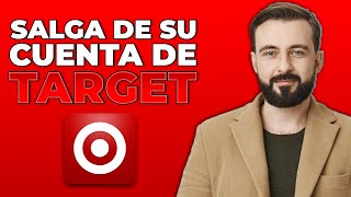 Cómo cerrar sesión en tu cuenta de Target  Cómo salir de Target  2024 [upl. by Bibi]