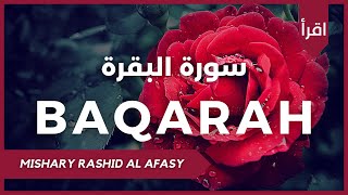 Al Baqarah Full Surah  Beautiful Voice of Sheikh Mishary Rashid Al Afasy [upl. by Desimone159]