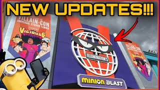 Villain Con Minion Blast Construction Update  Entrance Almost Complete [upl. by Hamner]