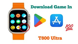 T800 Ultra Smartwatch Game play games in T800 ultra smartwatch smartwatchclub gameplay t800ultra [upl. by Three880]