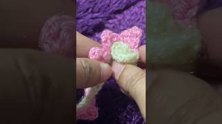 Easy crochet flower idea’s for beginners crochet craft art diy shorts viral [upl. by Bravin361]