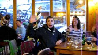 Times Online Live Apres Ski Bar Robinson Morzine [upl. by Aneertak159]